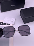 Dior D7635 Polarized Fashion Black Lens Sunglasses for Men & Women - 398748