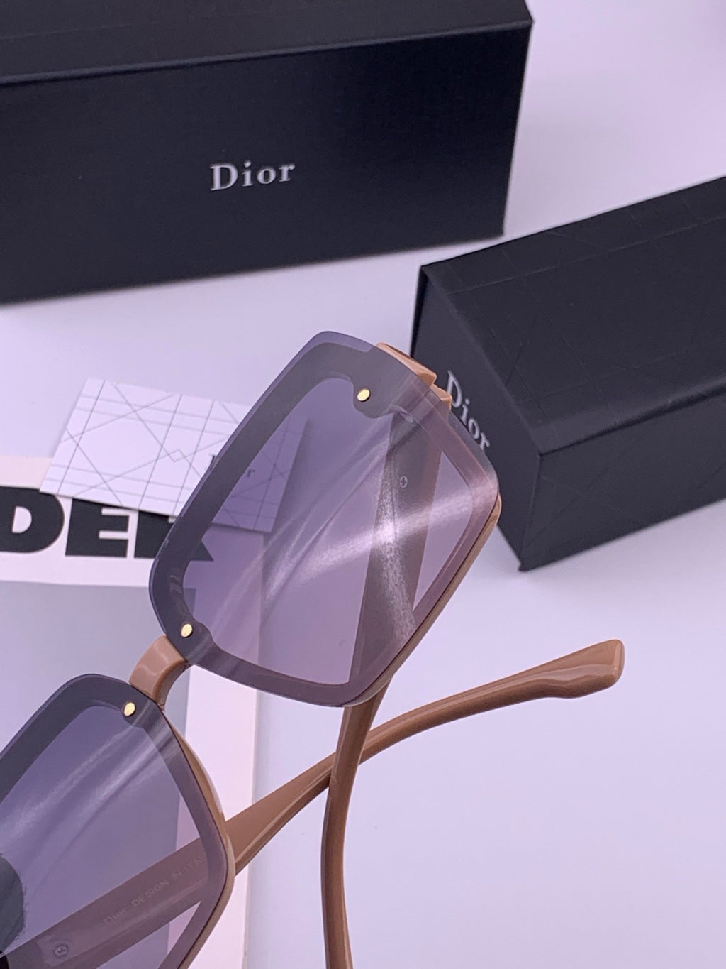 Dior CD27702 Polarized Fashion Brown Lens Sunglasses for Men & Women - 415483 - detail image 6