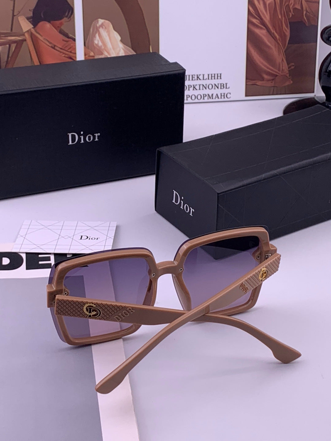 Dior CD27702 Polarized Fashion Brown Lens Sunglasses for Men & Women - 415483 - detail image 4
