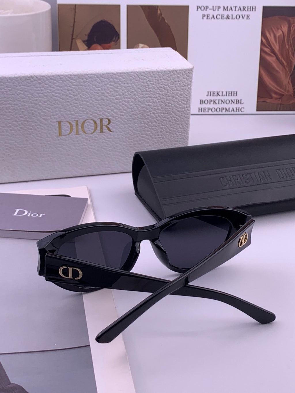 Dior D0293 Fashion Black Lens Sunglasses for Men & Women - 415475 - detail image 4