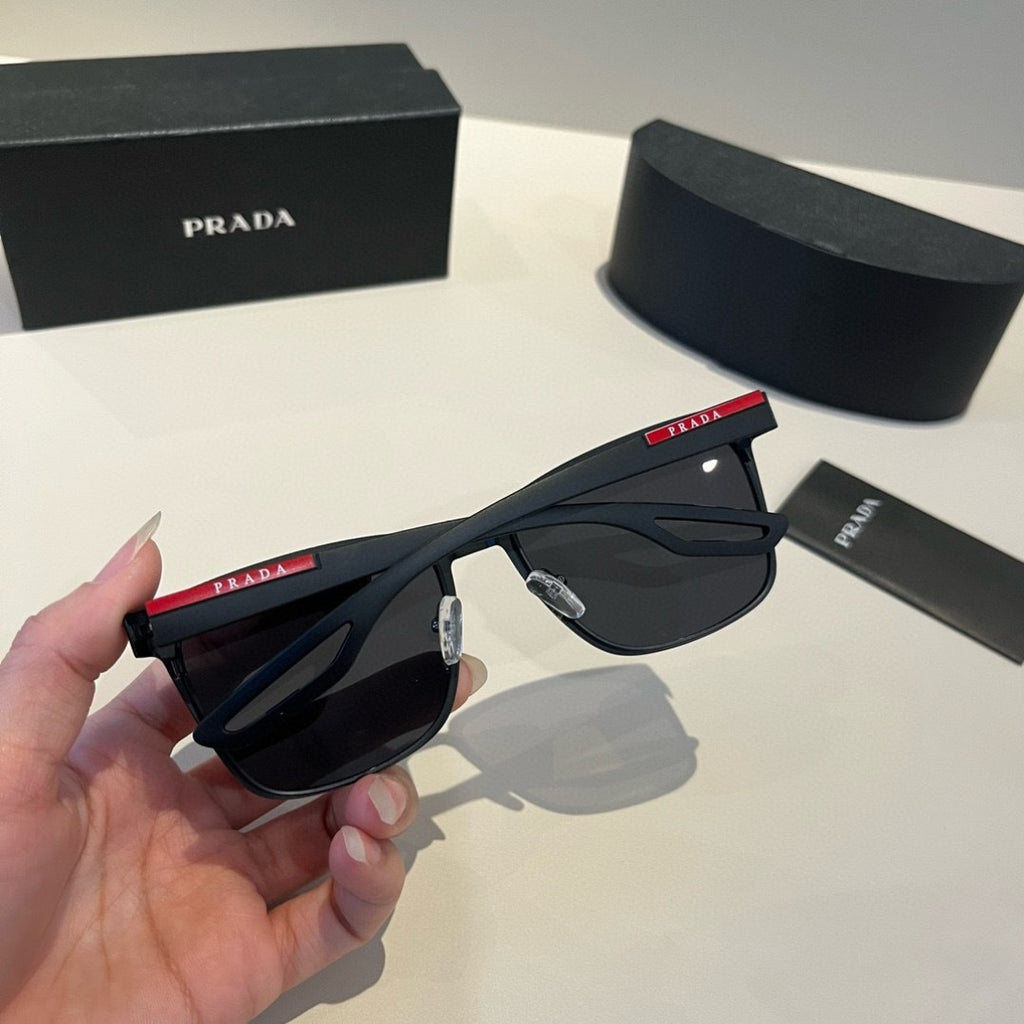 Prada Fashion Black Lens Sunglasses for Men - 465568 - detail image 11