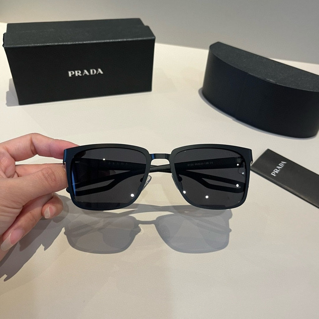 Prada Fashion Black Lens Sunglasses for Men - 465568 - detail image 5