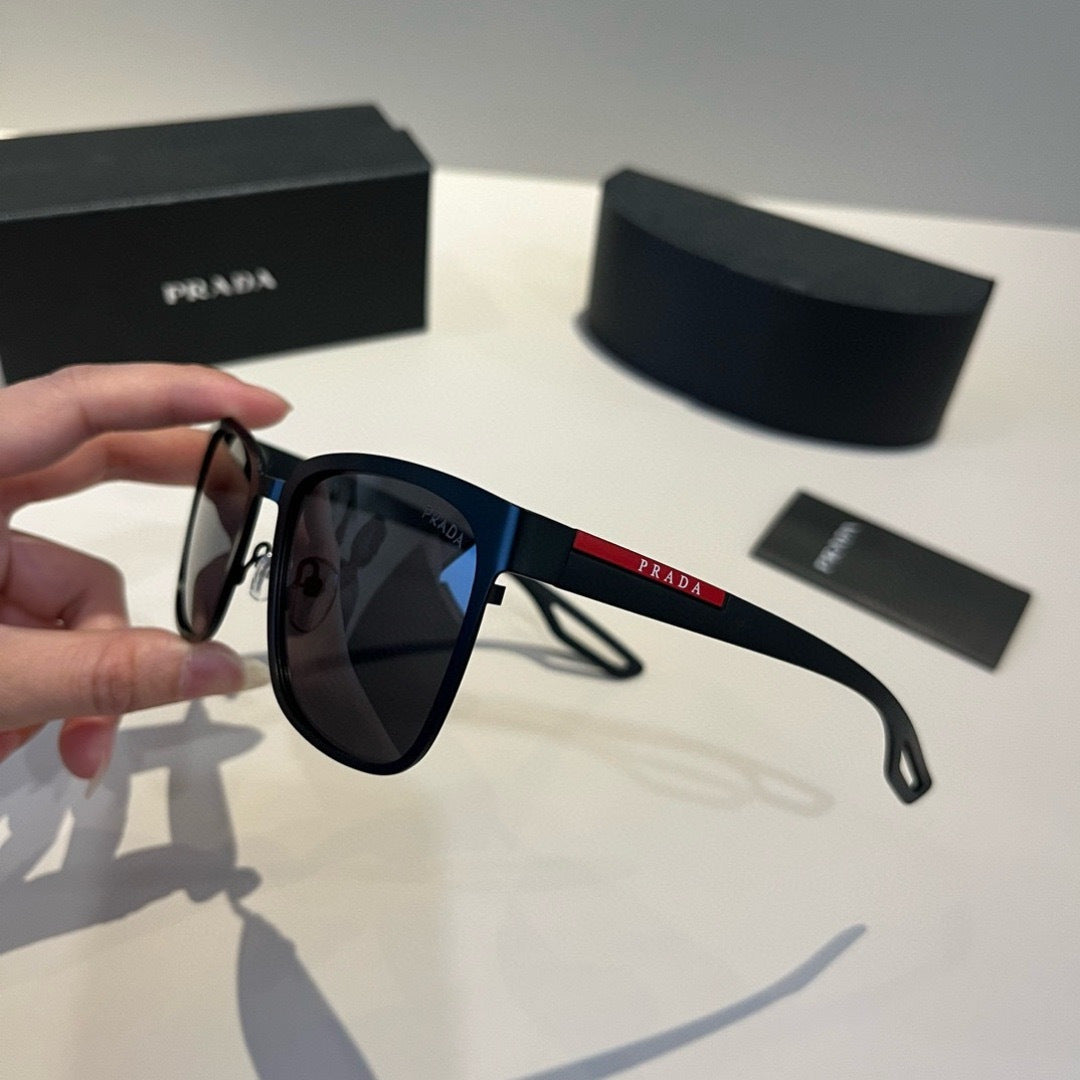 Prada Fashion Black Lens Sunglasses for Men - 465568 - detail image 4