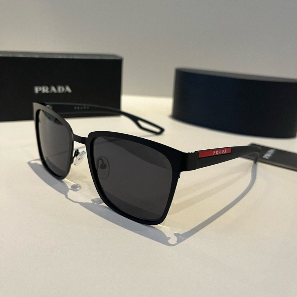 Prada Fashion Black Lens Sunglasses for Men - 465568 - detail image 3