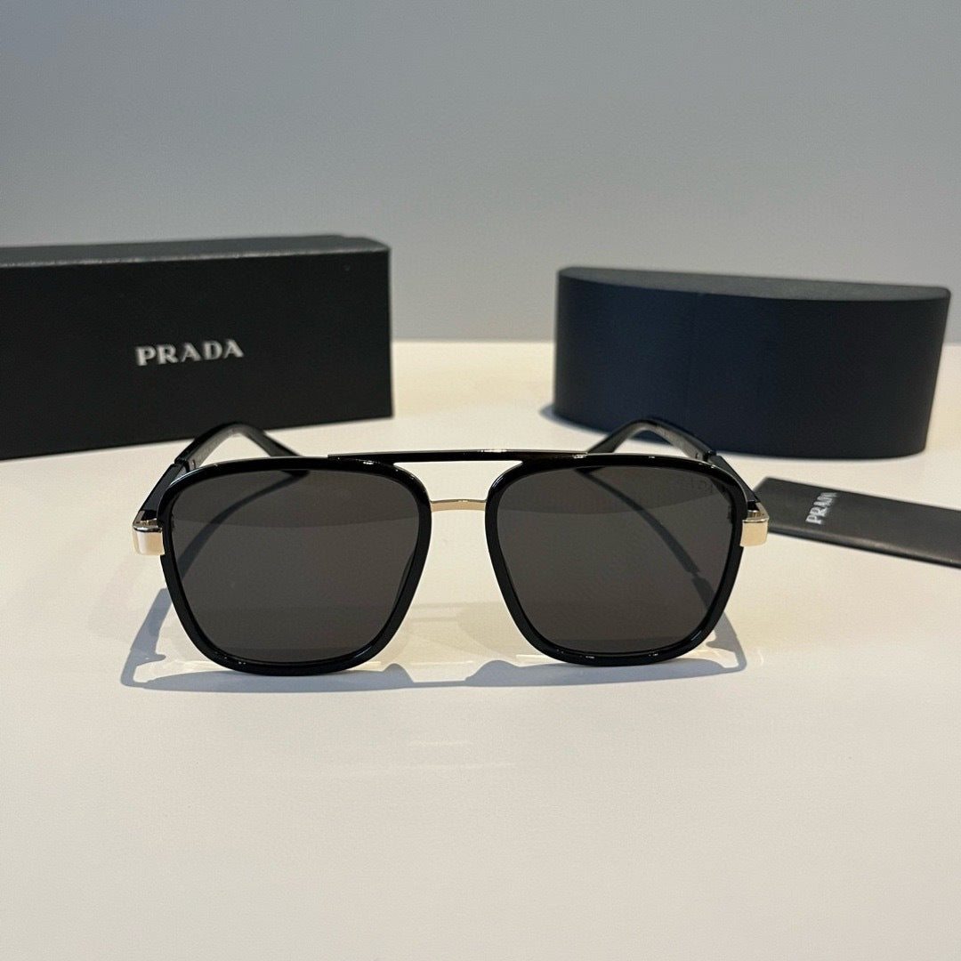 Prada Fashion Black Lens Sunglasses for Men & Women - 432069 - detail image 2