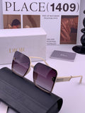 Dior CD8226 Polarized Square Red Lens Sunglasses for Women - 415517