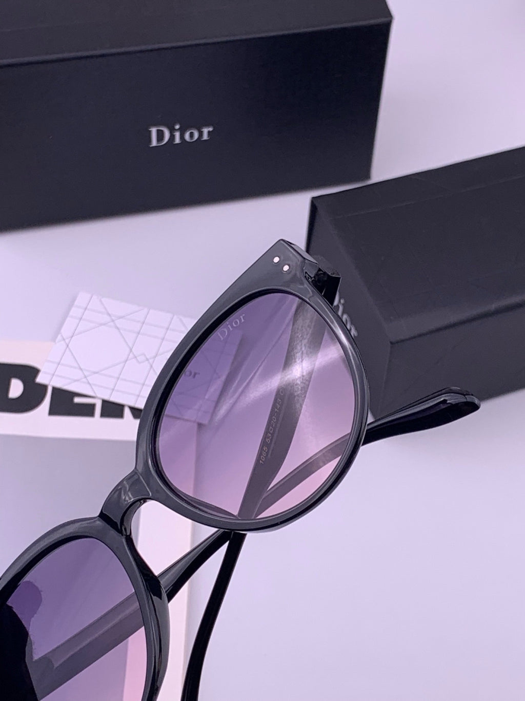 Dior CD5106 Polarized Square Brown Lens Sunglasses for Women - 415519 - detail image 4