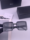 Dior D1297 Polarized Square Gold Lens Sunglasses for Men & Women - 415526