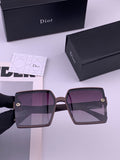Dior CD9781 Polarized Square Black Lens Sunglasses for Women - 415392