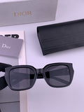 Dior CD6820 Polarized Square Black Lens Sunglasses for Women - 415437