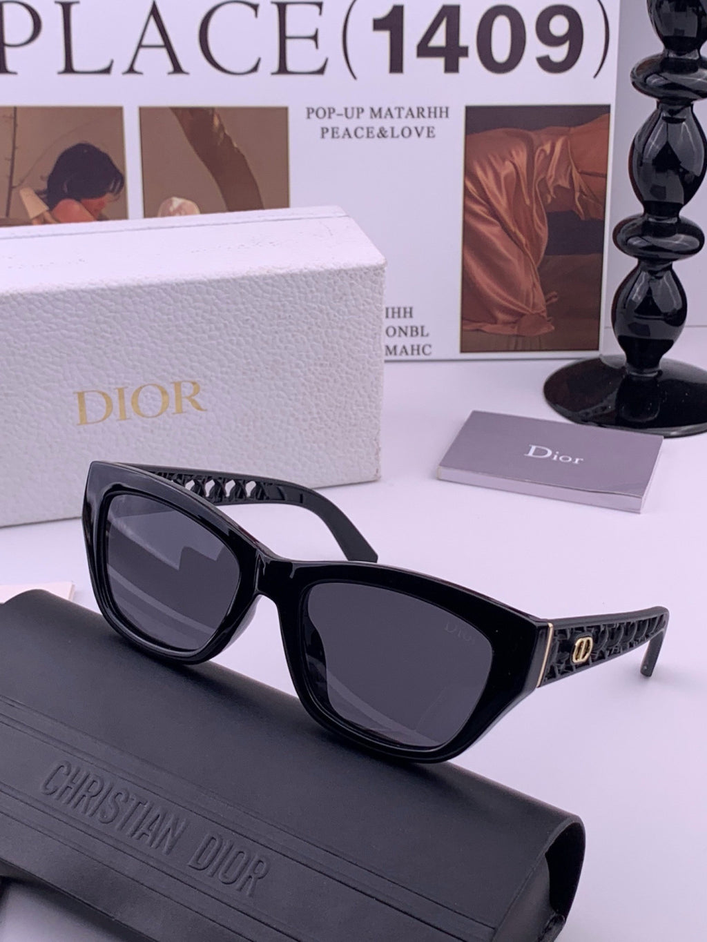 Dior CD5390 Polarized Fashion Brown Lens Sunglasses for Women - 415438