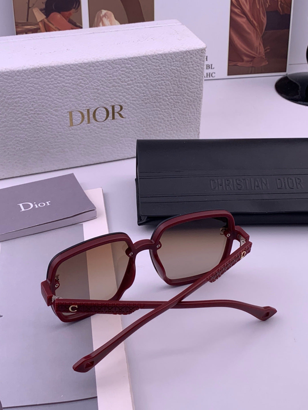 Dior D47002 Fashion Purple Lens Sunglasses for Men & Women - 415447 - detail image 6