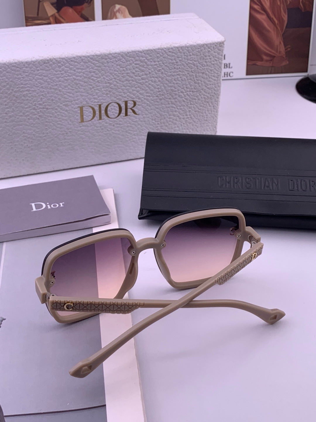 Dior D47002 Fashion Purple Lens Sunglasses for Men & Women - 415449 - detail image 7