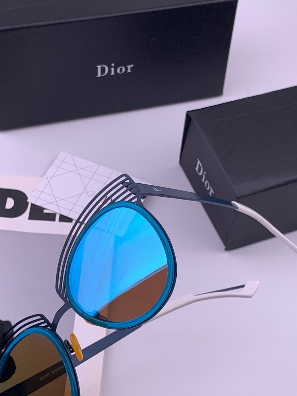 Dior CD11 Round Black Lens Sunglasses for Women - 431831 - detail image 2