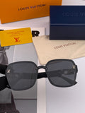 Louis Vuitton L4991 Polarized Square Gold Lens Sunglasses for Men & W - 431219