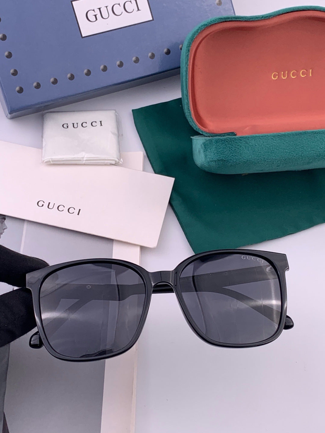 Gucci G92039 Polarized Fashion Gold Lens Sunglasses for Women - 431452