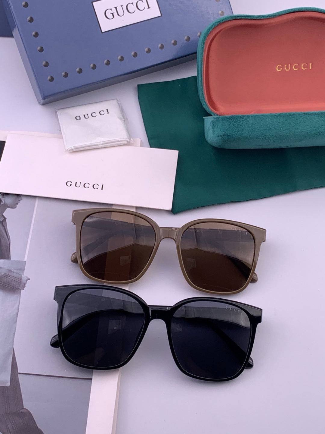 Gucci G92039 Polarized Fashion Gold Lens Sunglasses for Women - 431452 - detail image 7