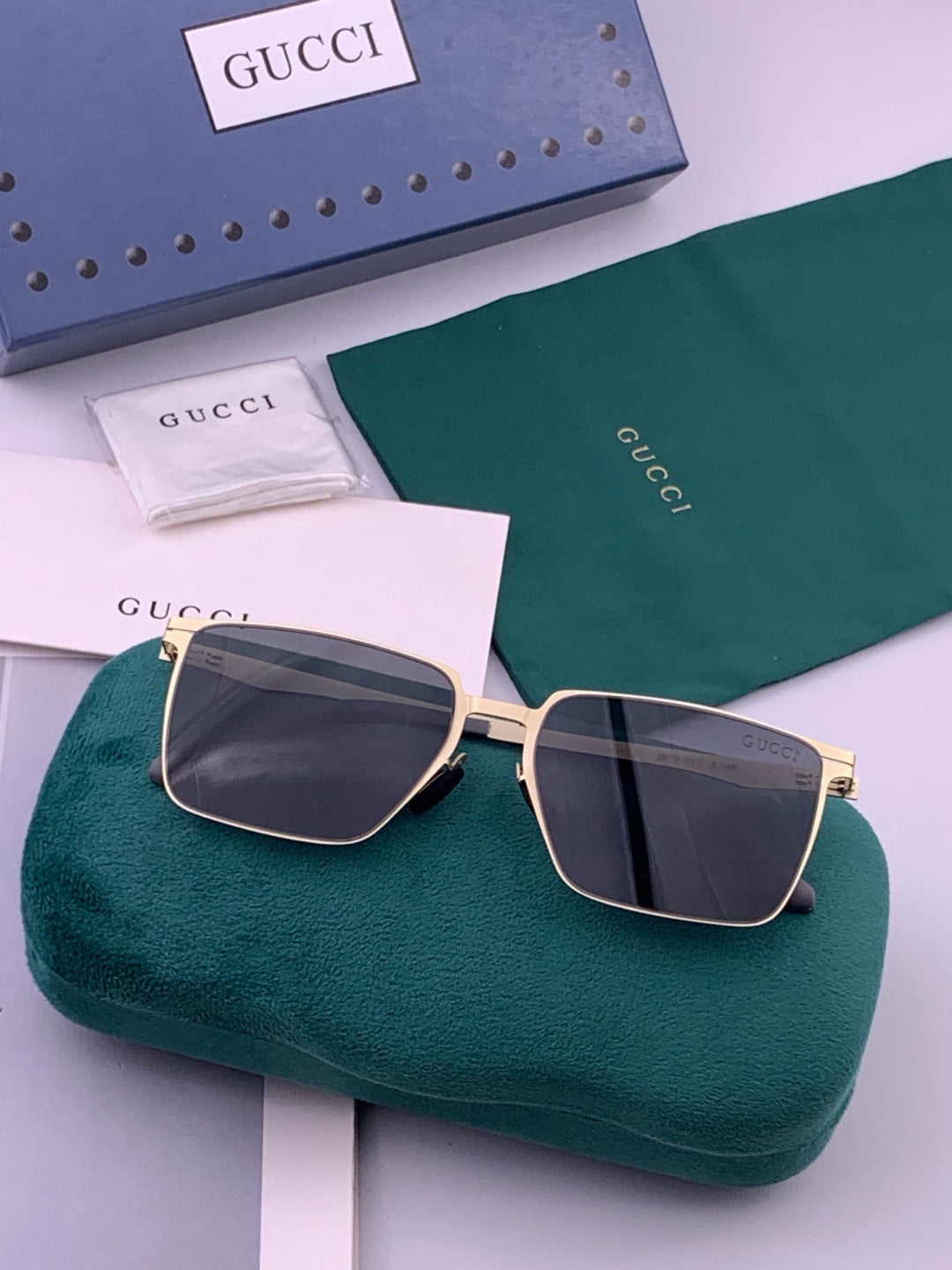 Gucci G9881 Fashion Gold Lens Sunglasses for Men & Women - 431414 - detail image 7