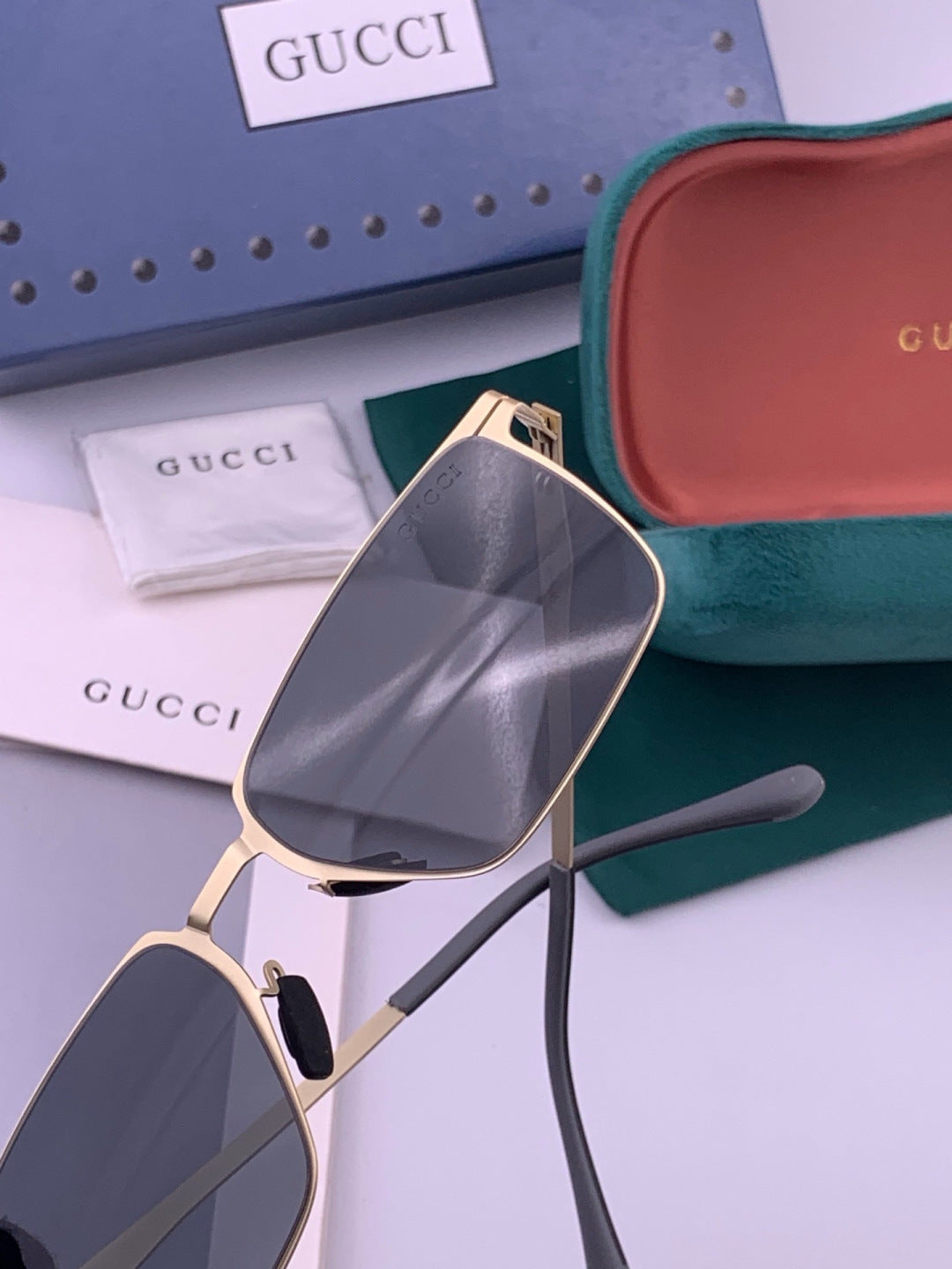 Gucci G9881 Fashion Gold Lens Sunglasses for Men & Women - 431414 - detail image 3