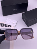 Dior CD27702 Polarized Fashion Brown Lens Sunglasses for Men & Women - 431785