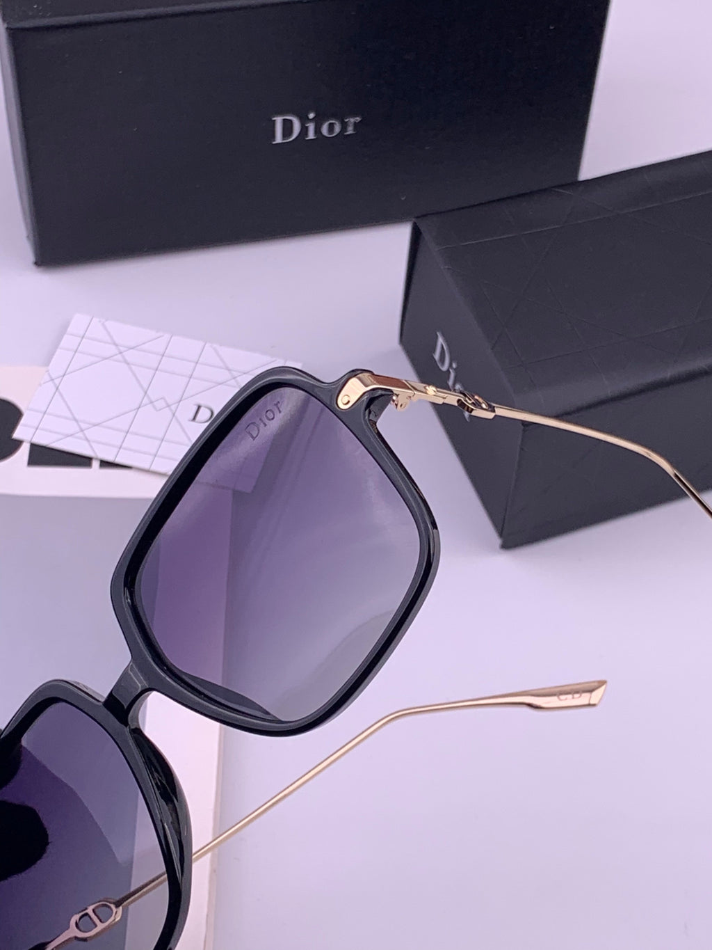 Dior CD3203 Polarized Fashion Gold Lens Sunglasses for Men & Women - 431789 - detail image 3