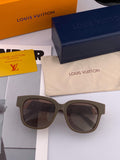 Louis Vuitton L5516 Polarized Square Brown Lens Sunglasses for Men & Women
