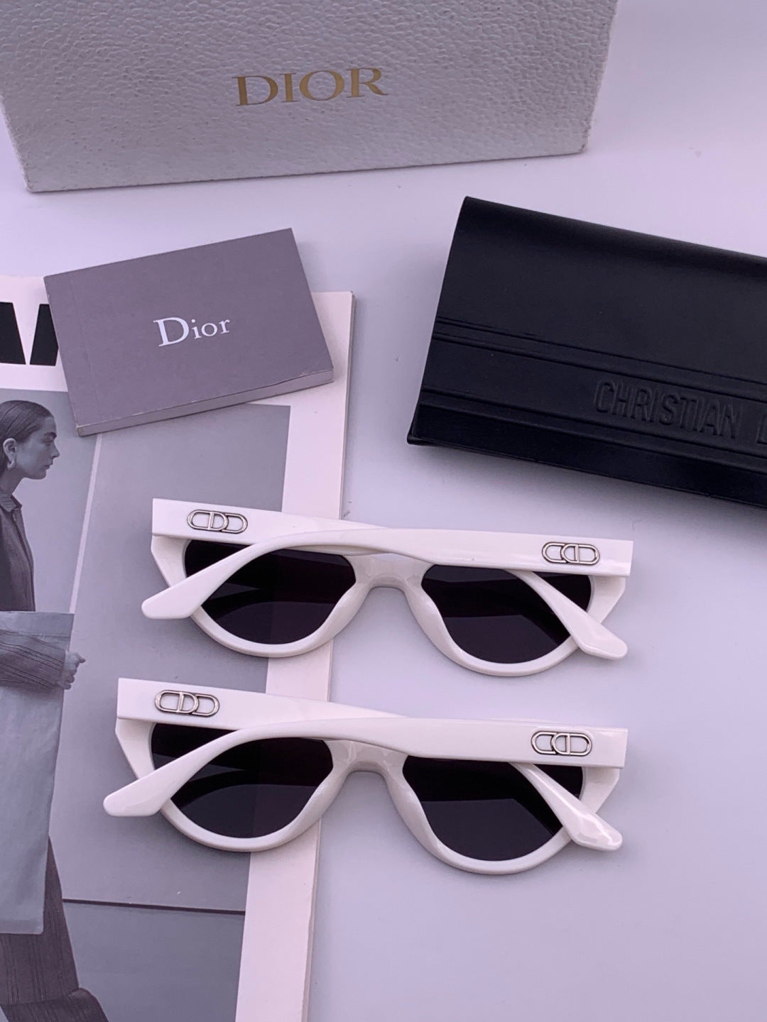 Dior D4109 Polarized Square Pink Lens Sunglasses for Men & Women - 431771 - detail image 5