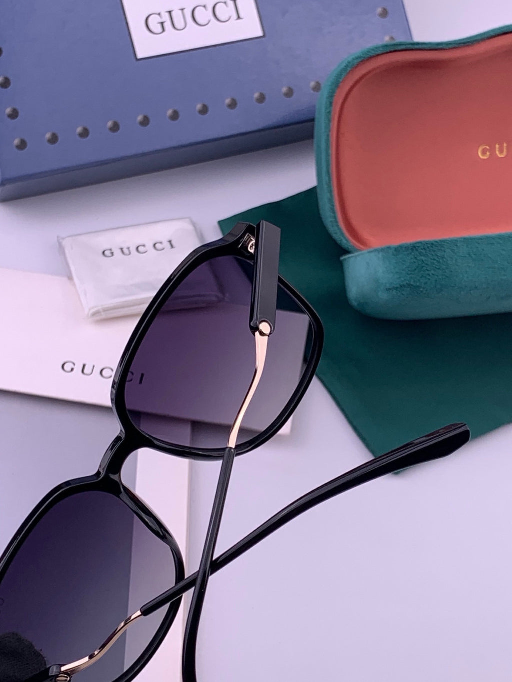 Gucci G7231 Metal Fashion Brown Lens Sunglasses for Men & Women - 431327 - detail image 3