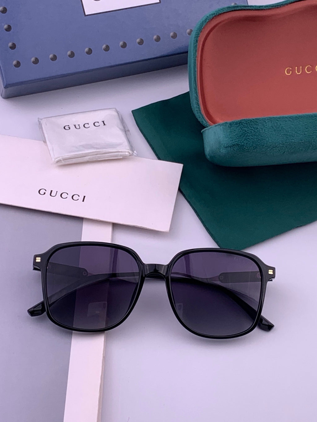 Gucci G7231 Metal Fashion Brown Lens Sunglasses for Men & Women - 431327 - detail image 7