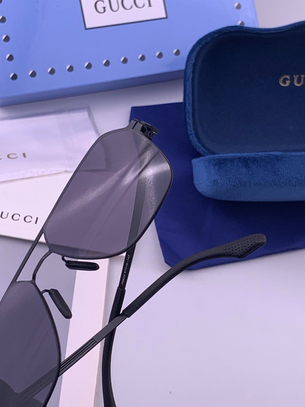 Gucci G0862 Fashion Gold Lens Sunglasses for Men & Women - 431338 - detail image 5