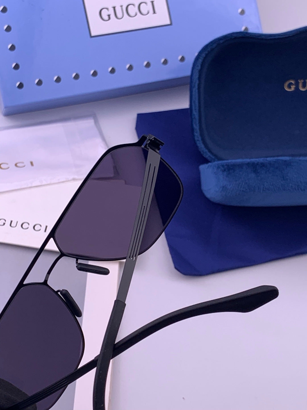 Gucci G0862 Fashion Gold Lens Sunglasses for Men & Women - 431338 - detail image 4
