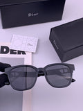 Dior D8913 Polarized Square Black Lens Sunglasses for Men & Women - 449107