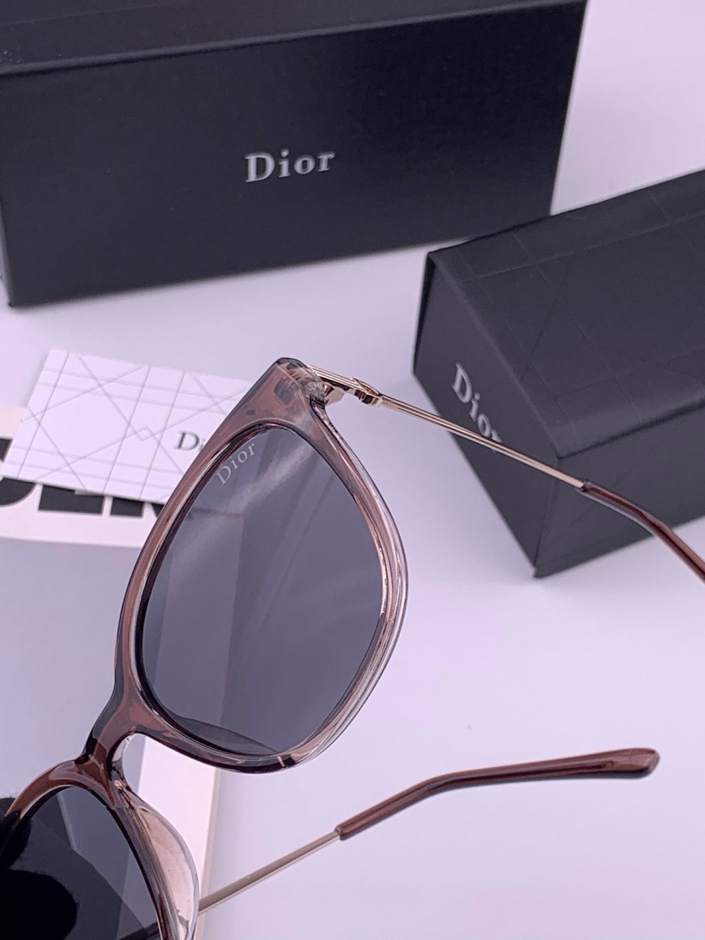Dior D31101 Polarized Square Blue Lens Sunglasses for Men & Women - 449096 - detail image 4