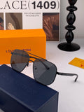 Louis Vuitton L88903 Polarized Aviator Gold Lens Sunglasses for Men - 448601