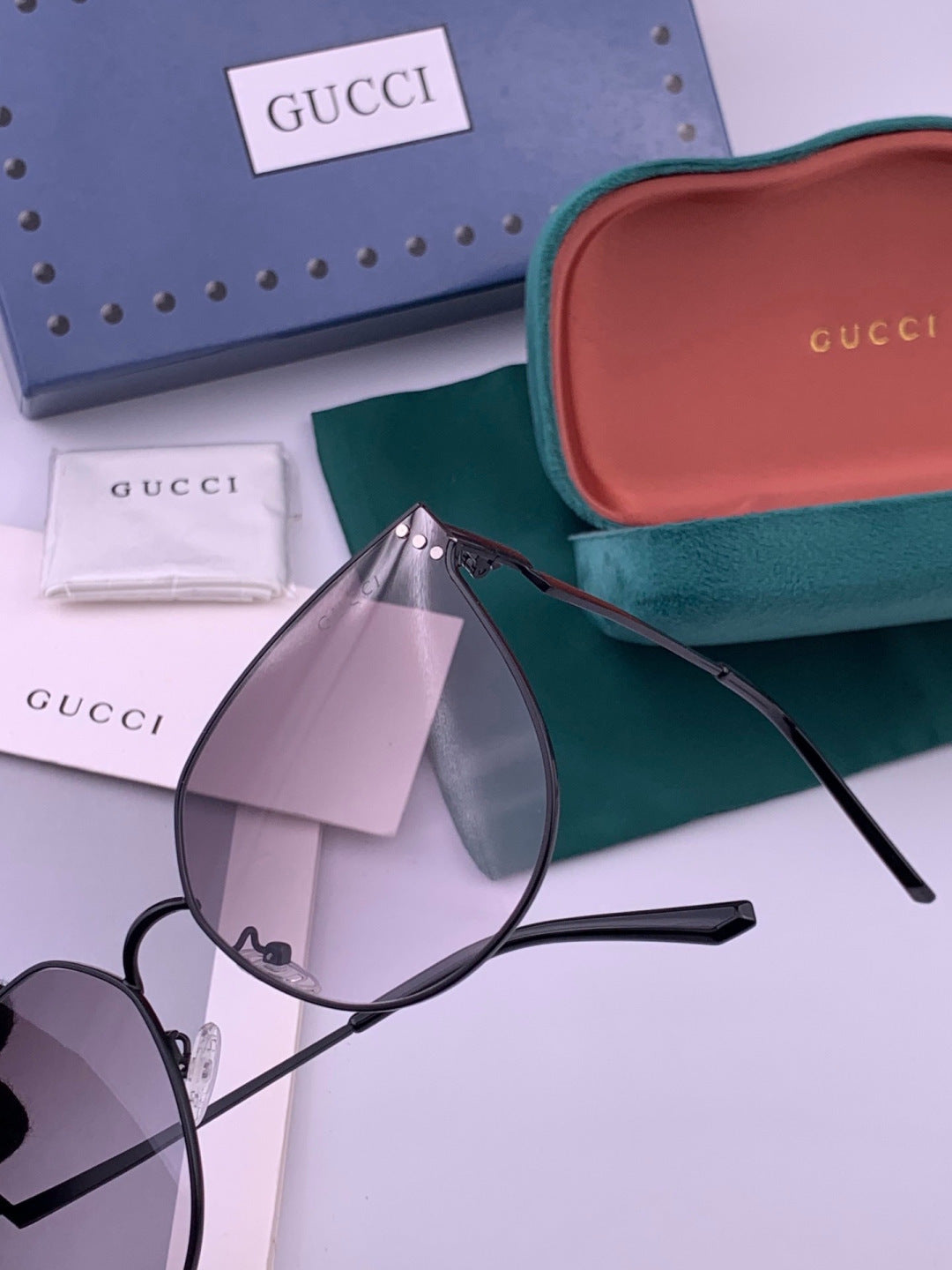 Gucci G3660 Fashion Orange Lens Sunglasses for Men & Women - 448718 - detail image 2