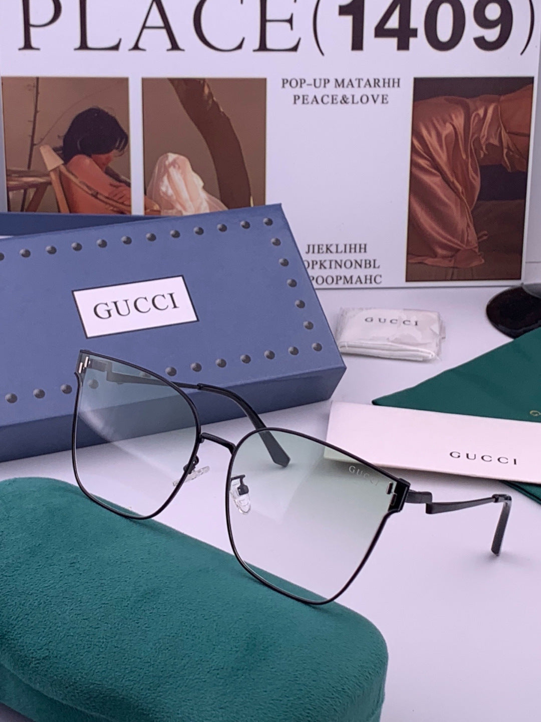 Gucci G2660 Fashion Gold Lens Sunglasses for Men & Women - 448730 - detail image 2