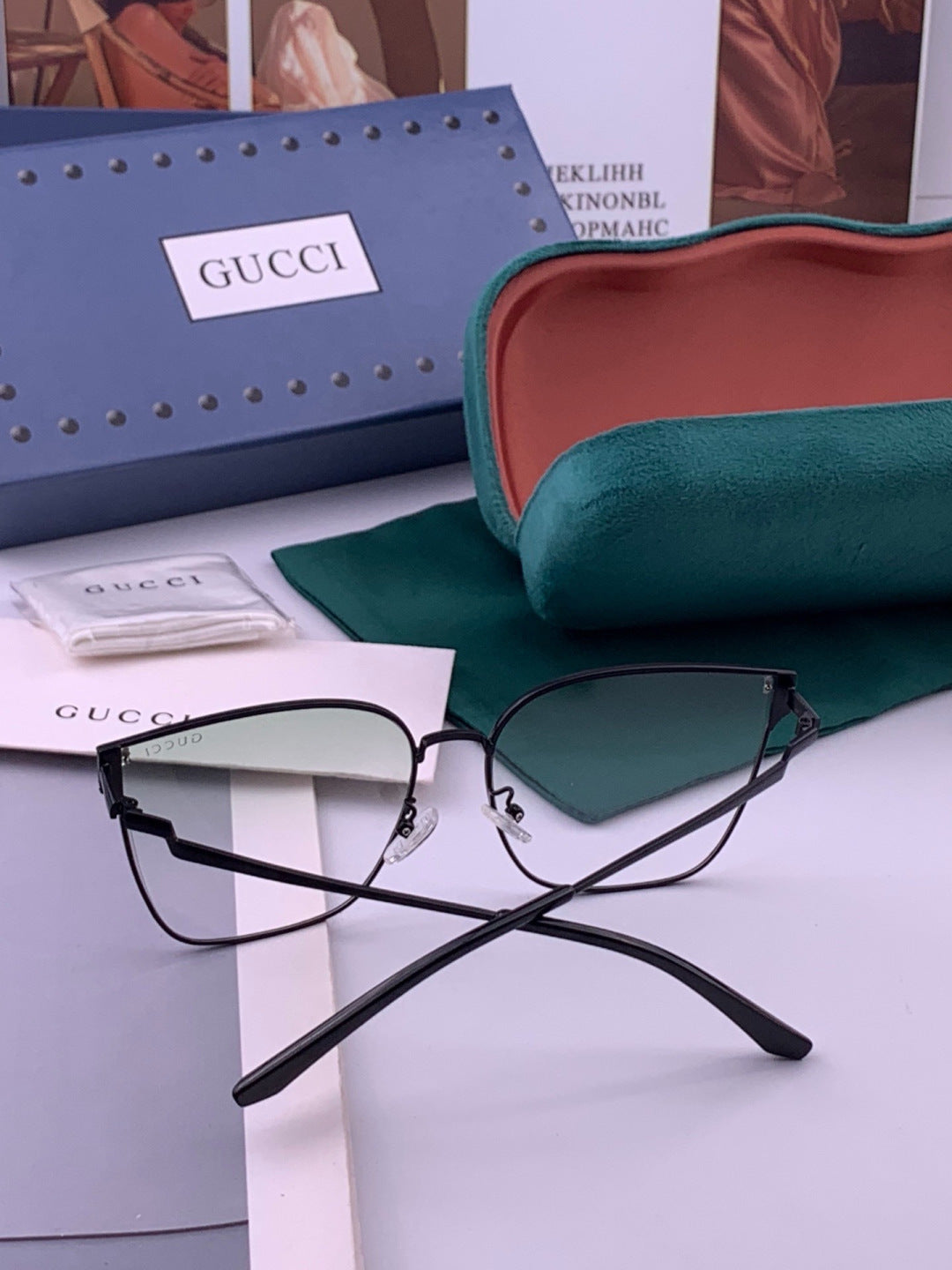Gucci G2660 Fashion Gold Lens Sunglasses for Men & Women - 448730 - detail image 6