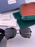 Gucci G6730 Metal Square Gold Lens Sunglasses for Men & Women - 448735