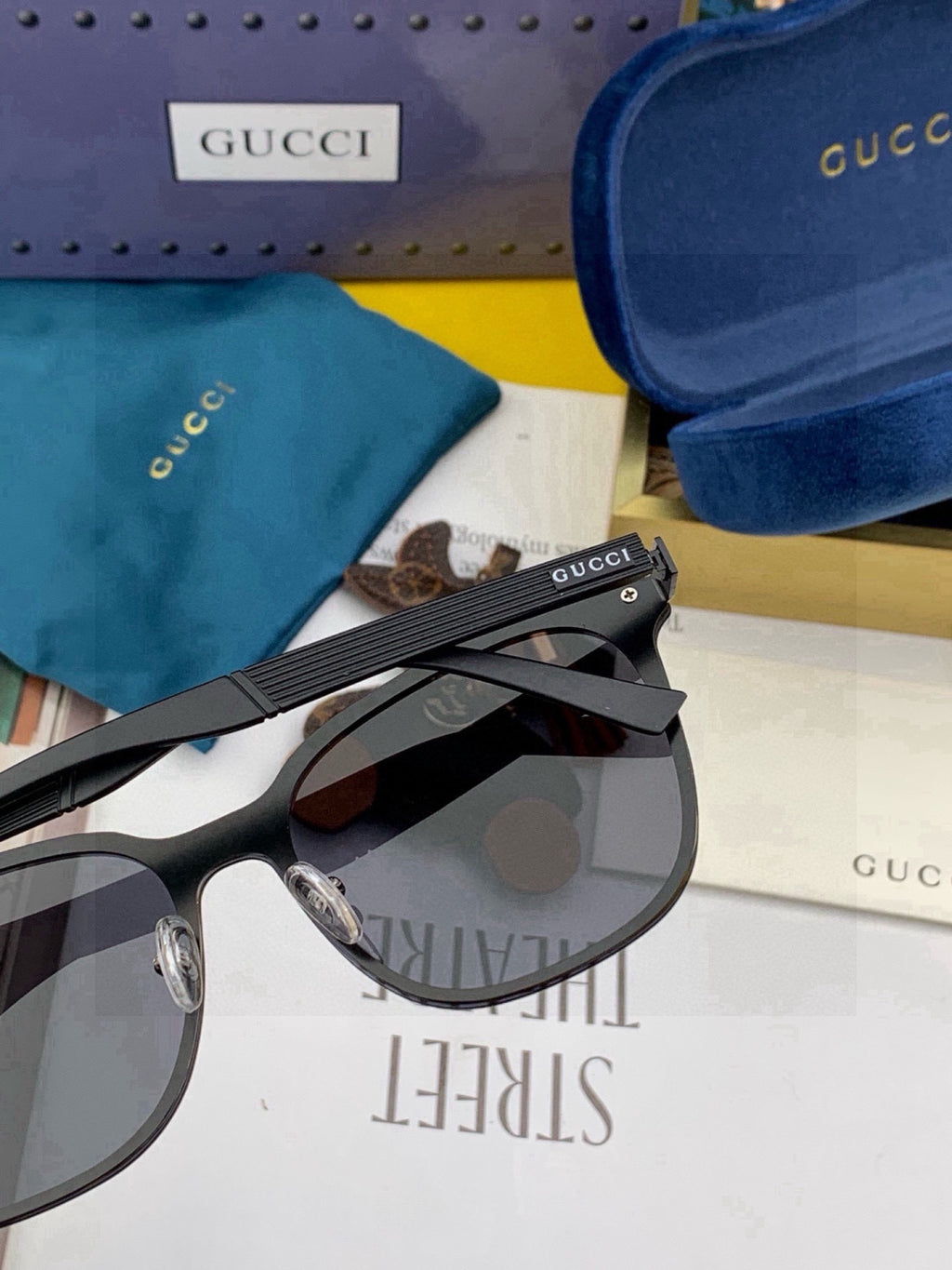 Gucci G075 Fashion Brown Lens Sunglasses for Men & Women - 448692 - detail image 5