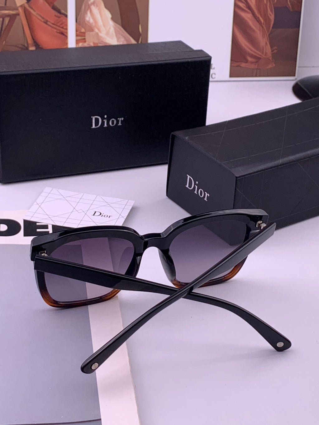 Gucci G752 Polarized Square Brown Lens Sunglasses for Women - 448694 - detail image 3