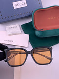 Gucci G2897 Square Brown Lens Sunglasses for Men & Women - 448695