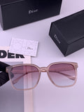 Dior CD35511 Polarized Square Brown Lens Sunglasses for Women - 449174