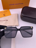 Louis Vuitton L6006 Oversized Black Lens Sunglasses for Men & Women - 448484