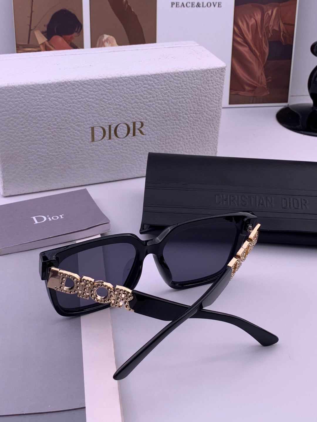 Dior D77000 Fashion Black Lens Sunglasses for Men & Women - 449163 - detail image 6