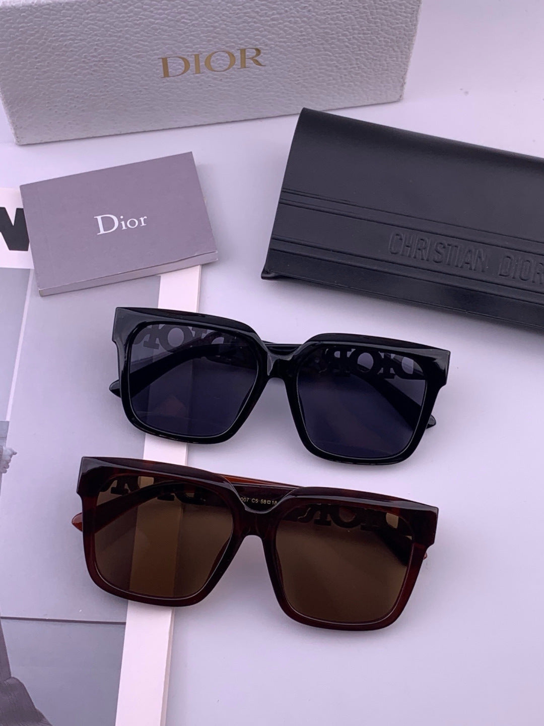 Dior D77000 Fashion Black Lens Sunglasses for Men & Women - 449164 - detail image 7