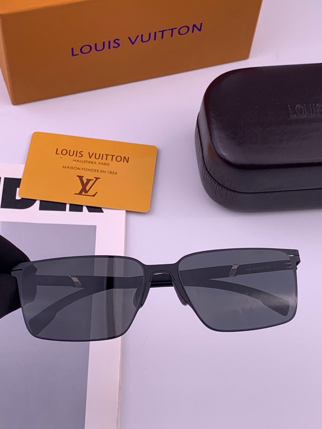 Louis Vuitton L316 Fashion Gold Lens Sunglasses for Men & Women - 448569