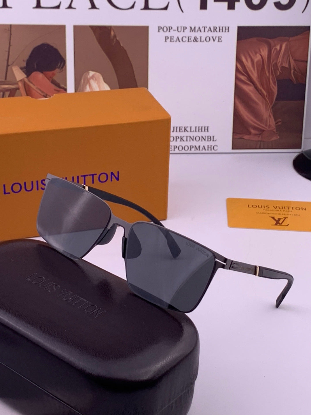 Louis Vuitton L316 Fashion Brown Lens Sunglasses for Men & Women - detail image 2