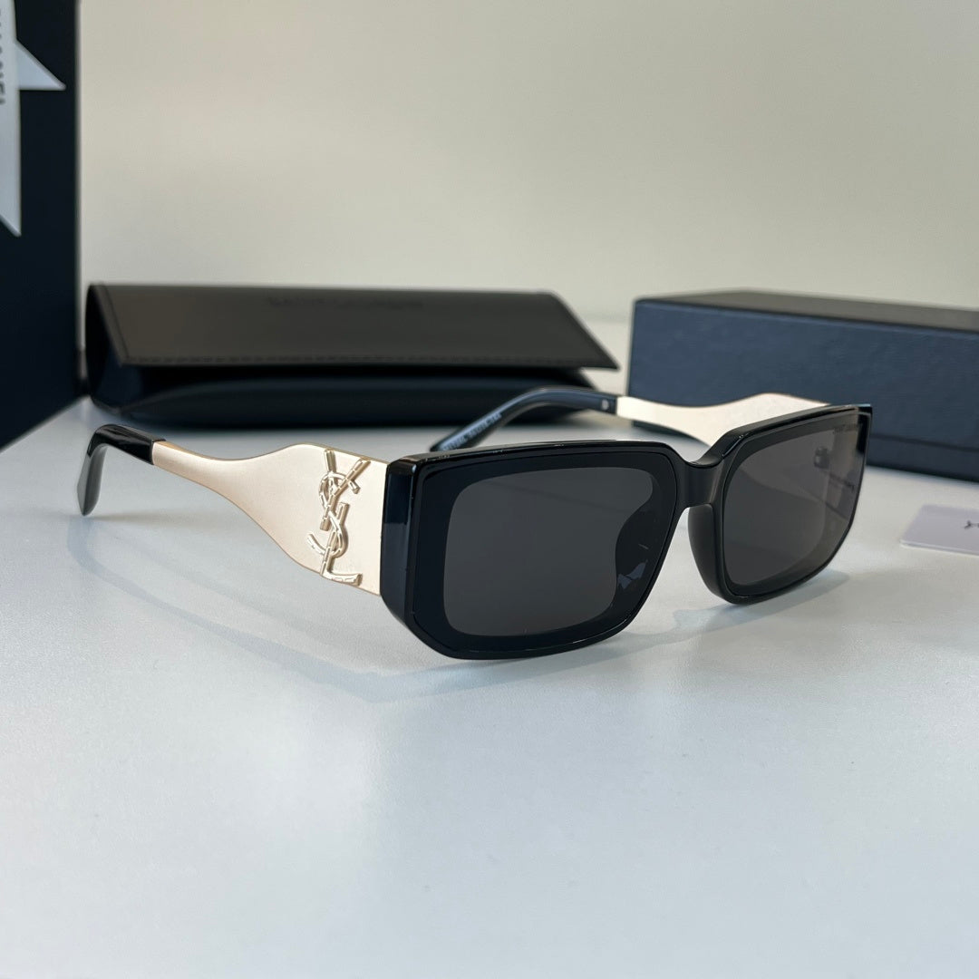 Saint Laurent Fashion Silver Lens Sunglasses for Men & Women - 449233