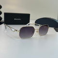 Prada Fashion Silver Lens Sunglasses for Men & Women - 465653