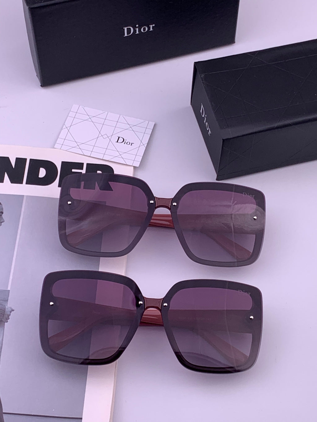 Dior CD2893 Polarized Fashion Brown Lens Sunglasses for Men & Women - 465341 - detail image 7